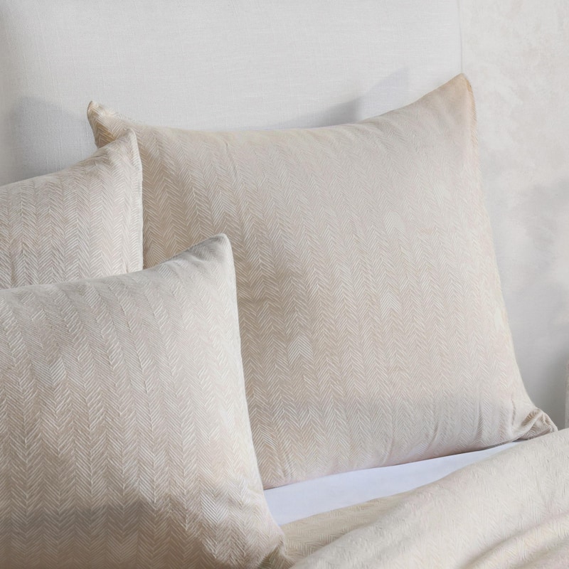 Lana Cotton Embroidered Sham by Kosas Home