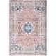 preview thumbnail 2 of 35, Nourison Fulton Indoor only Persian Area Rug 5' x 7' - Coral - Rectangle