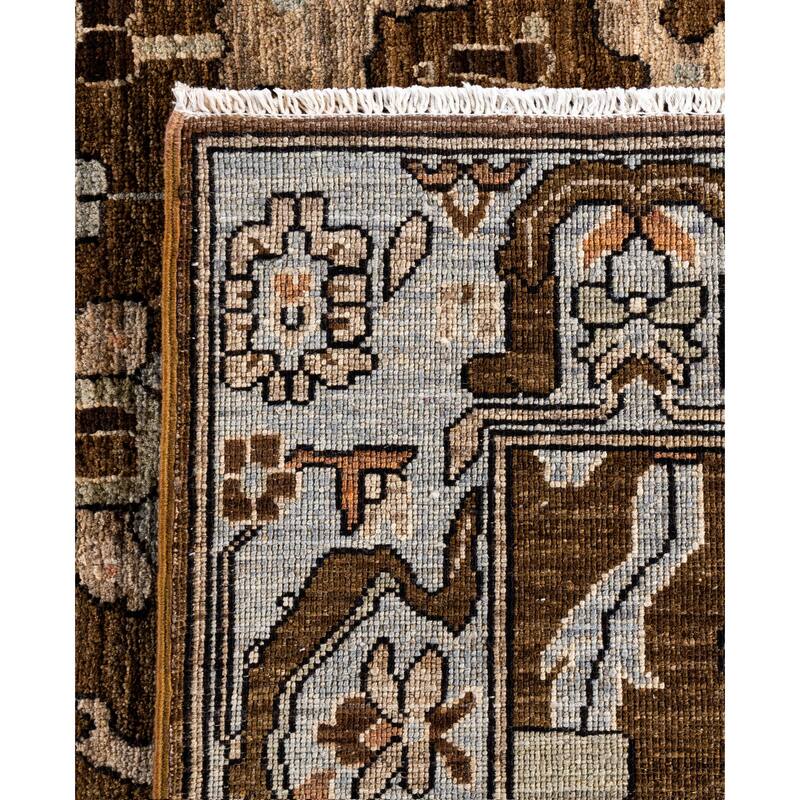 Serapi One-of-a-Kind Hand-Knotted Area Rug - Brown - 8' 2" x 9' 9"