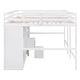 preview thumbnail 18 of 20, Modern Double Twin Loft Beds Kids Bed with 4 Drawers Wardrobes and Staircase,Playhouse Inspired