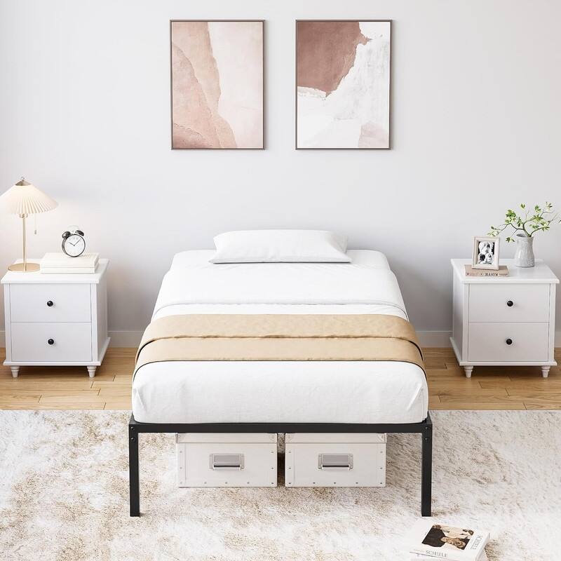 Simple and easy to install iron bed frame