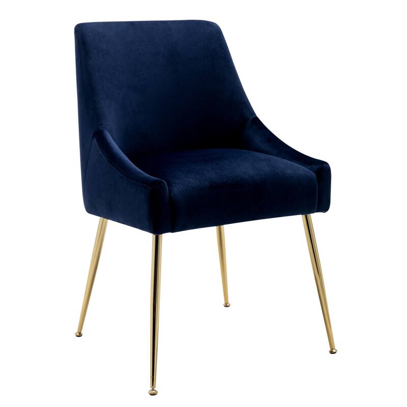Heaven Contemporary Velvet Upholstered Accent Chair