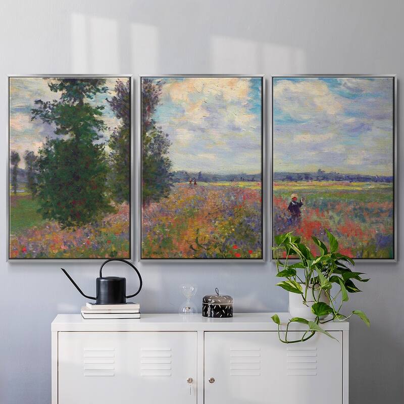 Monet - Multi Piece Framed Canvas