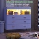 preview thumbnail 5 of 16, Dresser for Bedroom with 6 Drawers