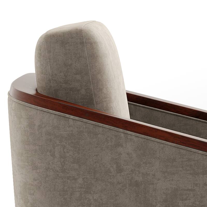 Modern Upholstered Swivel Accent Chair