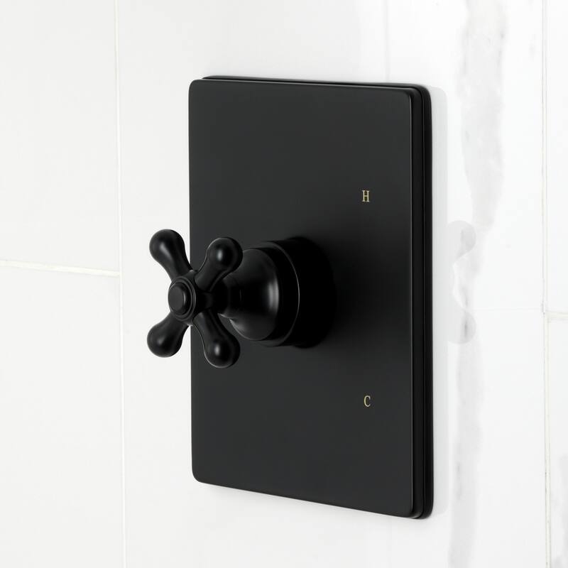 Kingston Brass Single-Handle Pressure Balanced Tub and Shower Faucet