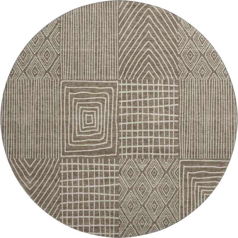 Premium Washable Super Soft Modern Geo Charm Mayfield Rug