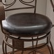 preview thumbnail 8 of 6, Onyx Big & Tall Scroll Barstool