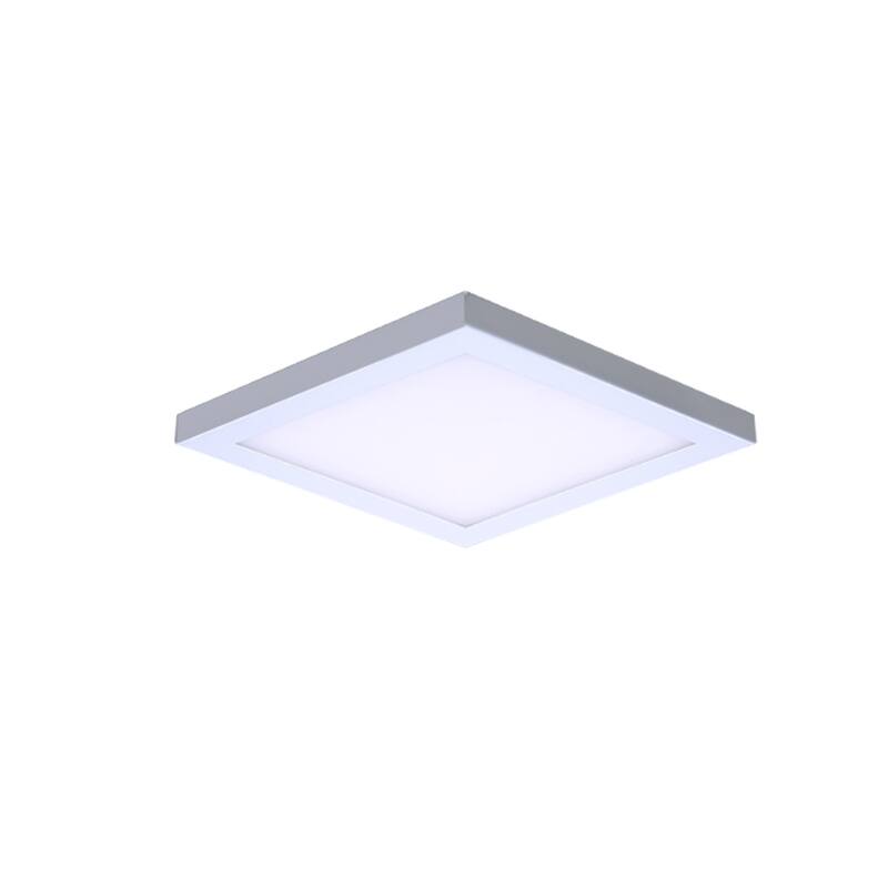 Amax Lighting LED Edge lit square light Dimmable 18W in White Finish