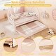 preview thumbnail 21 of 19, Twin House Bed with Trundle and Fence Rail Perfect for Sleepovers