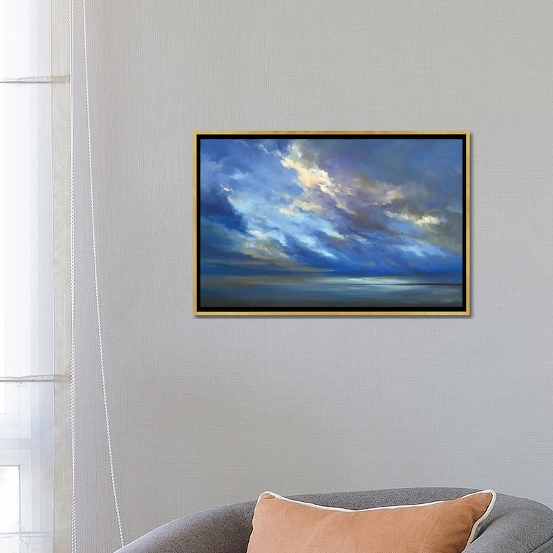 iCanvas "Coastal Sky II" by Sheila Finch Framed Canvas Print