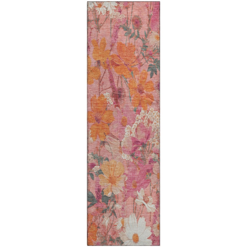 Premium Washable Super Soft Floral Mayfield Rug