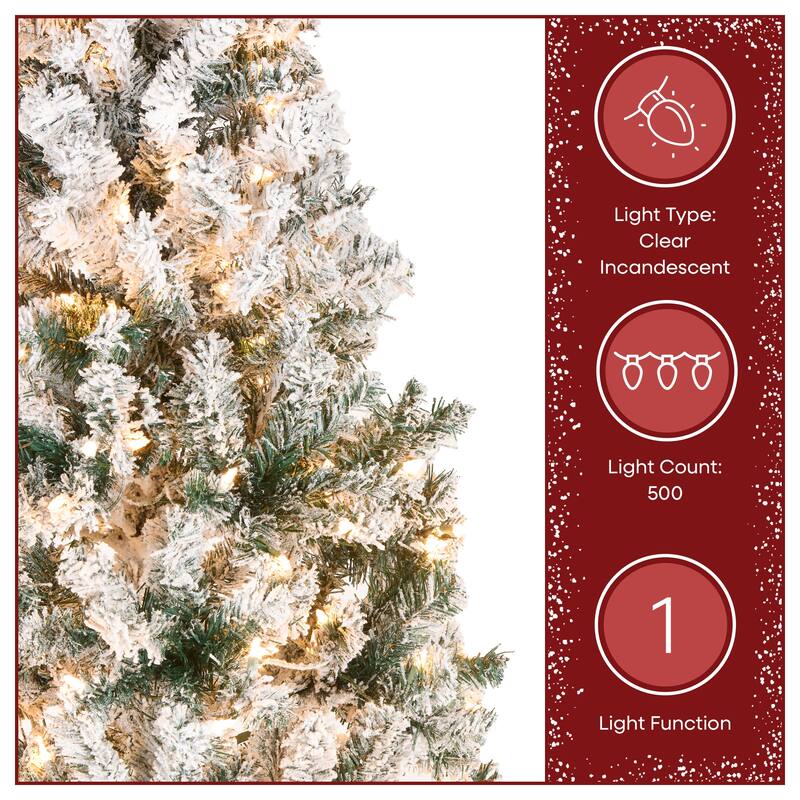 National Tree Company 9 ft Pre-Lit Acacia Artificial Christmas Tree with 500 Lights - 9 Foot