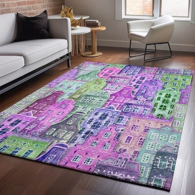 Premium Washable Super Soft Modern Citylife Mayfield Rug