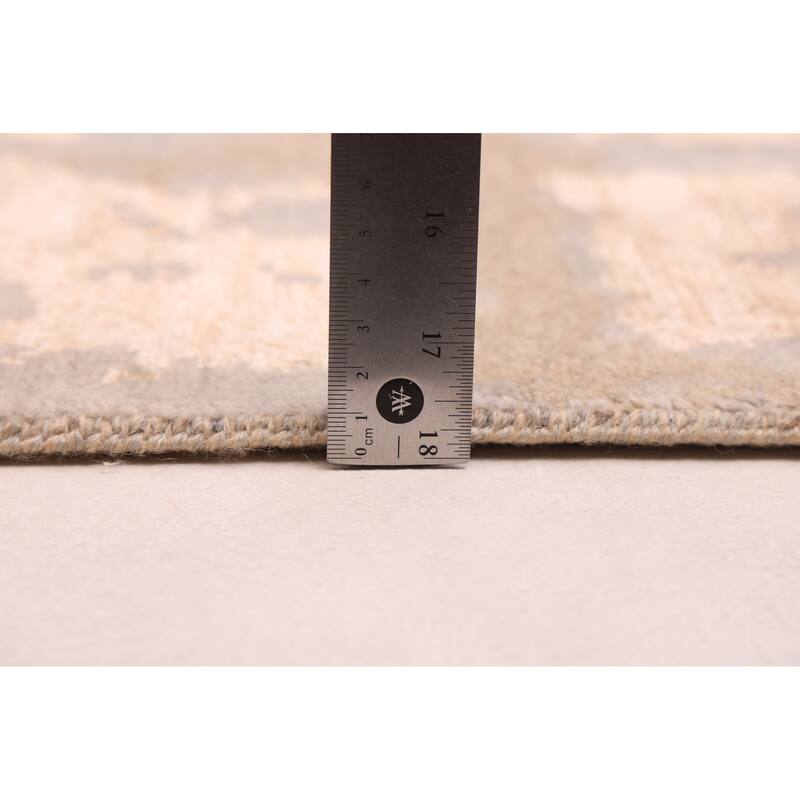 ECARPETGALLERY Hand-knotted Legacy Brown Silk, Wool Rug - 7'11 x 10'0