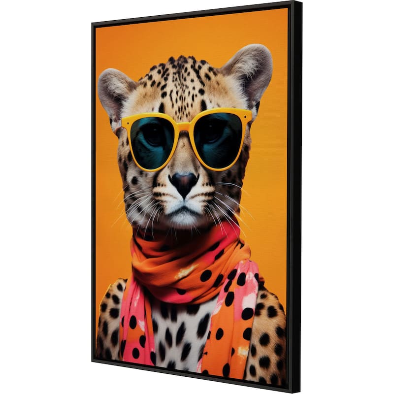 Fierce Fashionista Giclee on Canvas No Glass