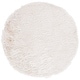 preview thumbnail 136 of 166, SAFAVIEH Handmade Paris Shag Danara 2.5-inch Thick Rug 5' Round - Ivory - Round