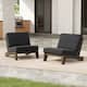 Option Dark Grey/2 Set Chairs
