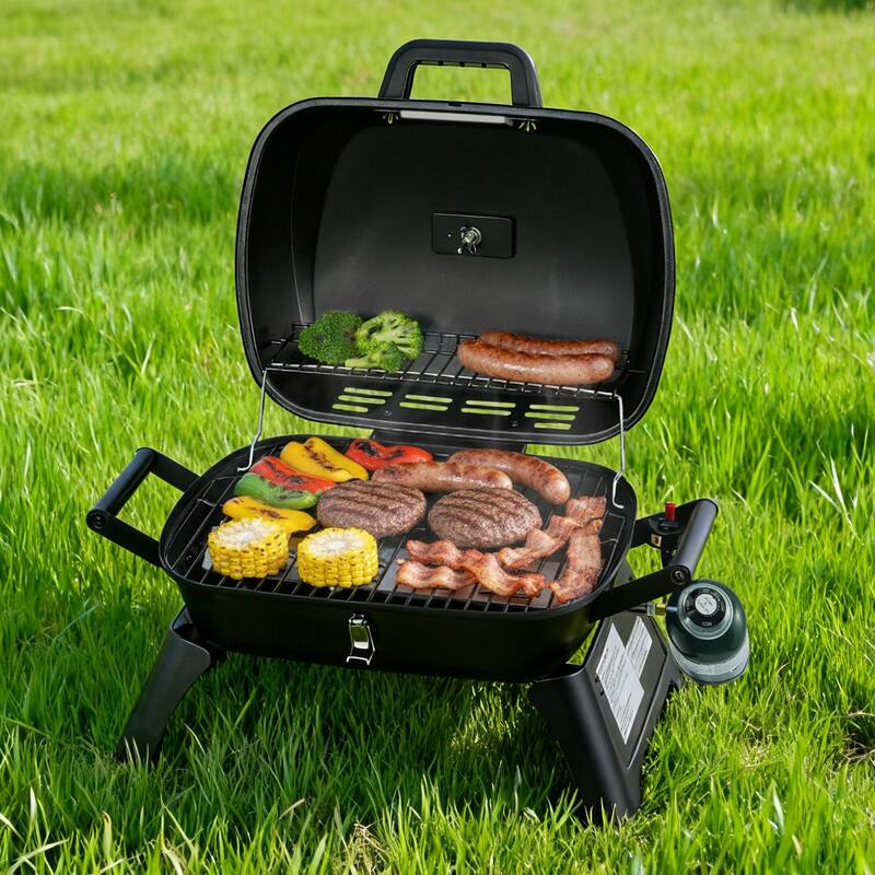 Royal Gourmet GT2007 Portable Tabletop Gas Grill, Black