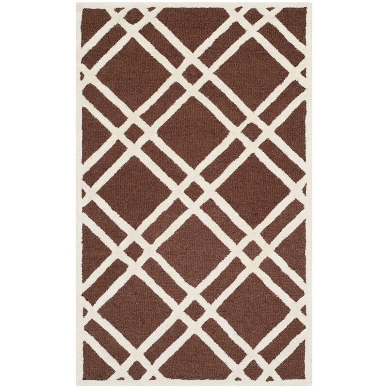 SAFAVIEH Handmade Cambridge Polona Modern Moroccan Wool Rug