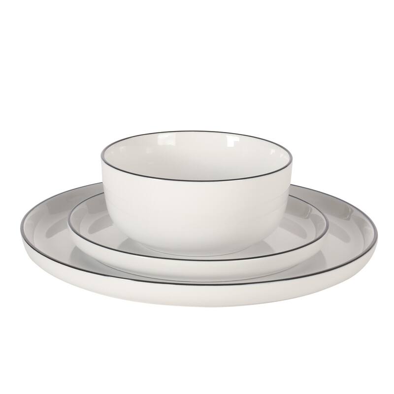 Gibson Home Oslo 12 Piece Dinnerware Set