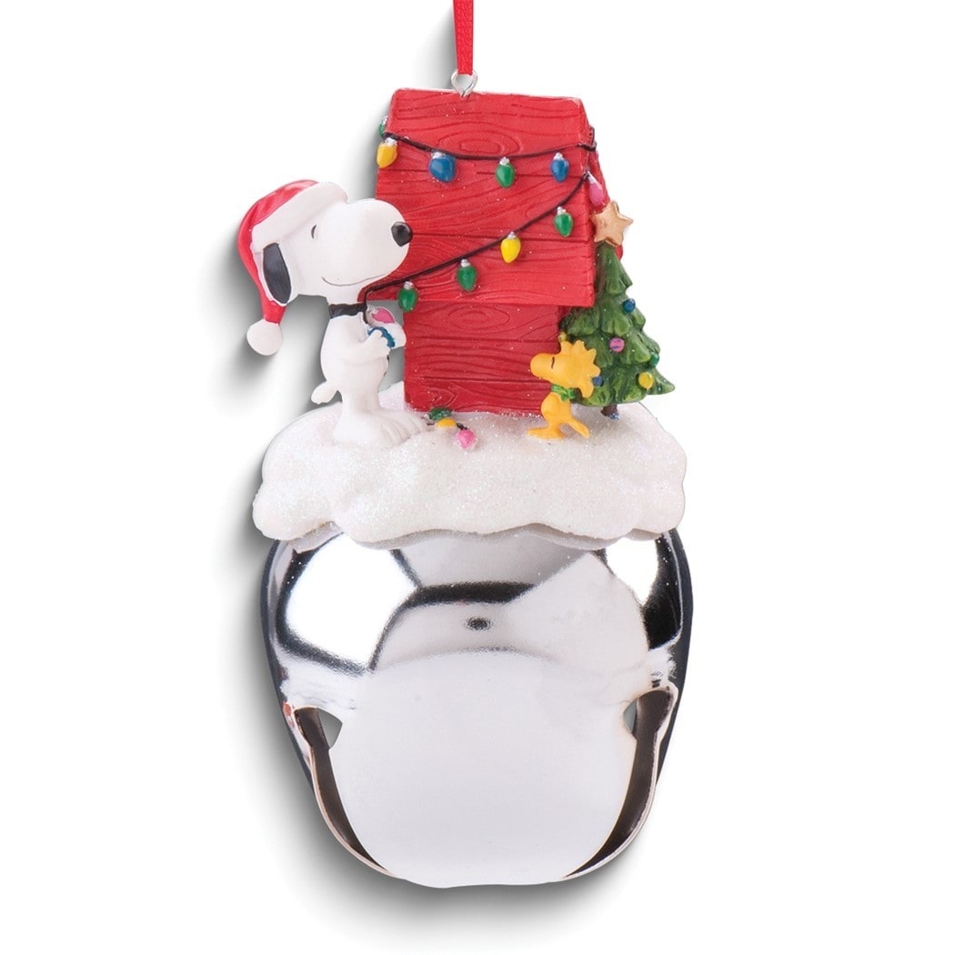 Peanuts Jingle Buddies Snoopy Jingle Bell Ornament - Bed Bath
