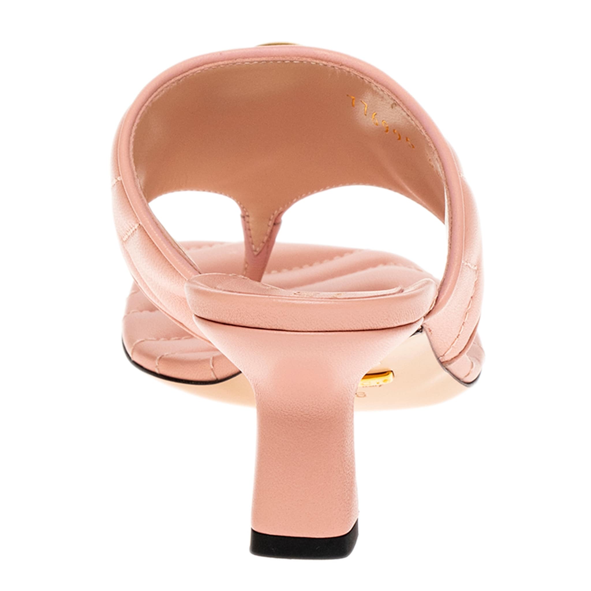 GUCCI ピンク スエード ハイヒール 約10cm 783821_BNC80_5866_015_090_0000