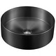 preview thumbnail 1 of 6, Karran Cinox Stainless Steel Round Vessel Sink Gunmetal Grey