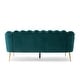 preview thumbnail 39 of 62, Reitz Glam Velvet Shell Sofa by Christopher Knight Home - 76.25" L x 29.25" W x 33.50" H