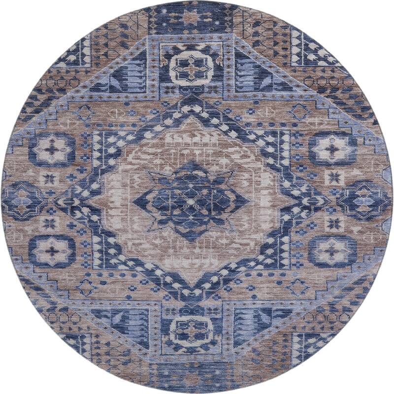Premium Washable Super Soft Traditional Global Mayfield Rug