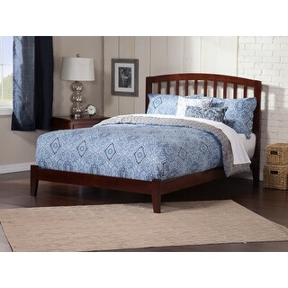 Richmond Queen Platform Bed in Walnut