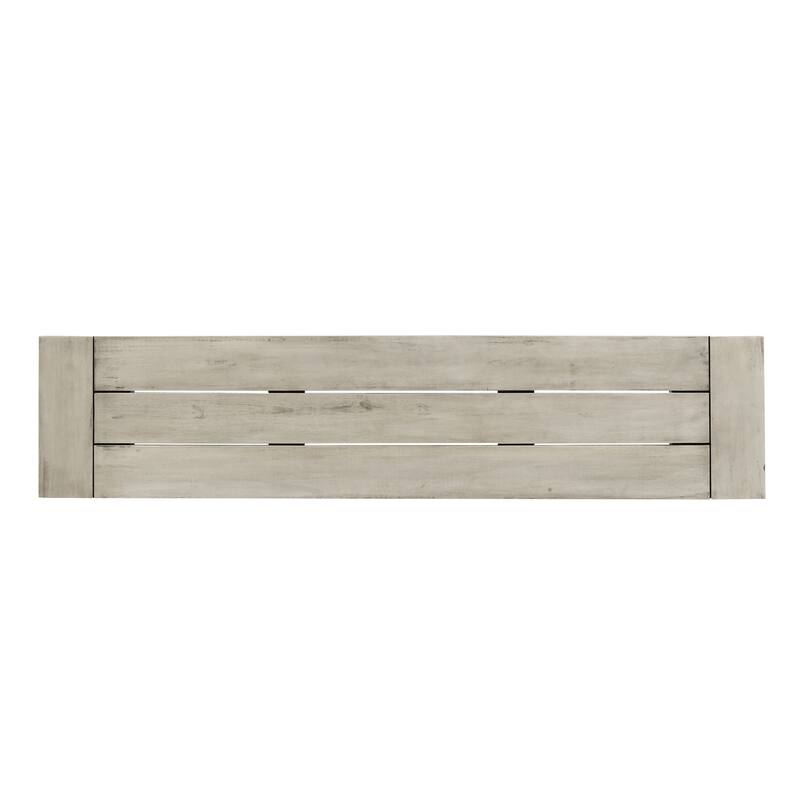 Bettina Acacia Wood Outdoor Dining Benches by Christopher Knight Home