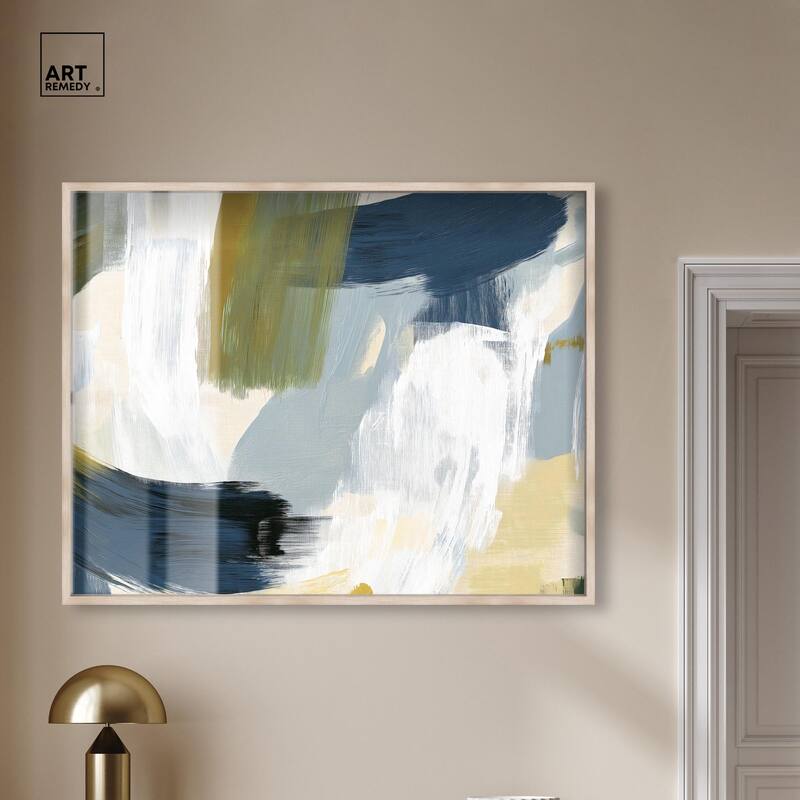 Moss Layers II Shadowbox by Art Remedy