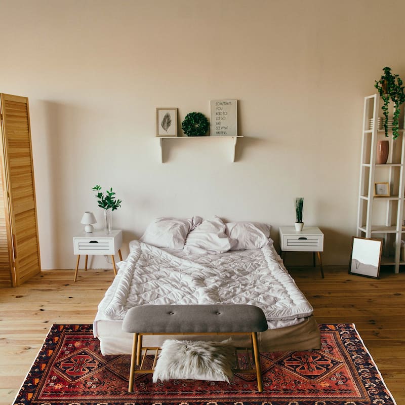 ECARPETGALLERY Hand-knotted Konya Anatolian Red Wool Rug - 5'3 x 9'11