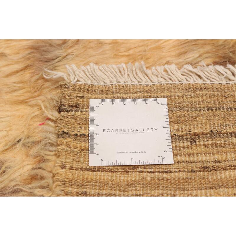 ECARPETGALLERY Hand-knotted Finest Peshawar Ziegler Beige, Tan Wool Rug - 9'10 x 9'6