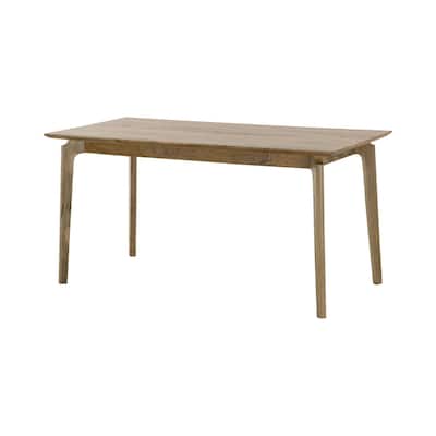 60" Wide Dining Table, Brown