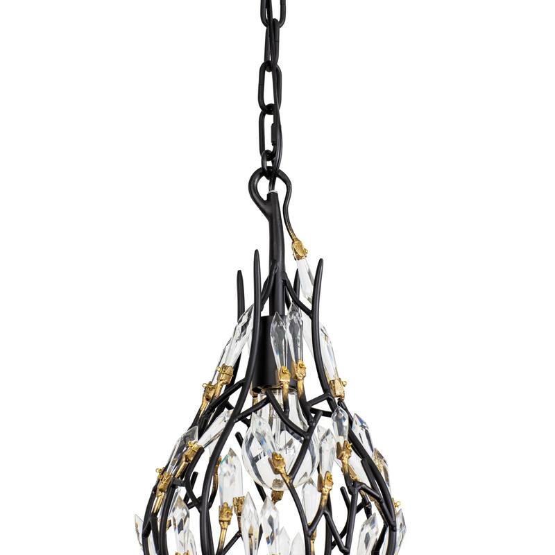 Varaluz Bask 1-Light Crystal Mini Pendant