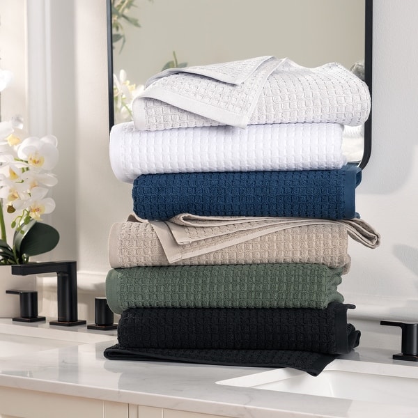 slide 2 of 23, DKNY Quick Dry 6-pc Towel Set Towel Multipack - Black