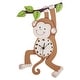 preview thumbnail 7 of 5, Fantasy Fields - Sunny Safari Monkey Wall Clock