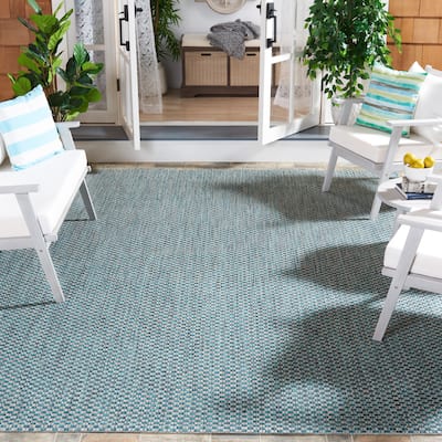 SAFAVIEH Courtyard Judi Indoor/ Outdoor Patio Backyard Rug