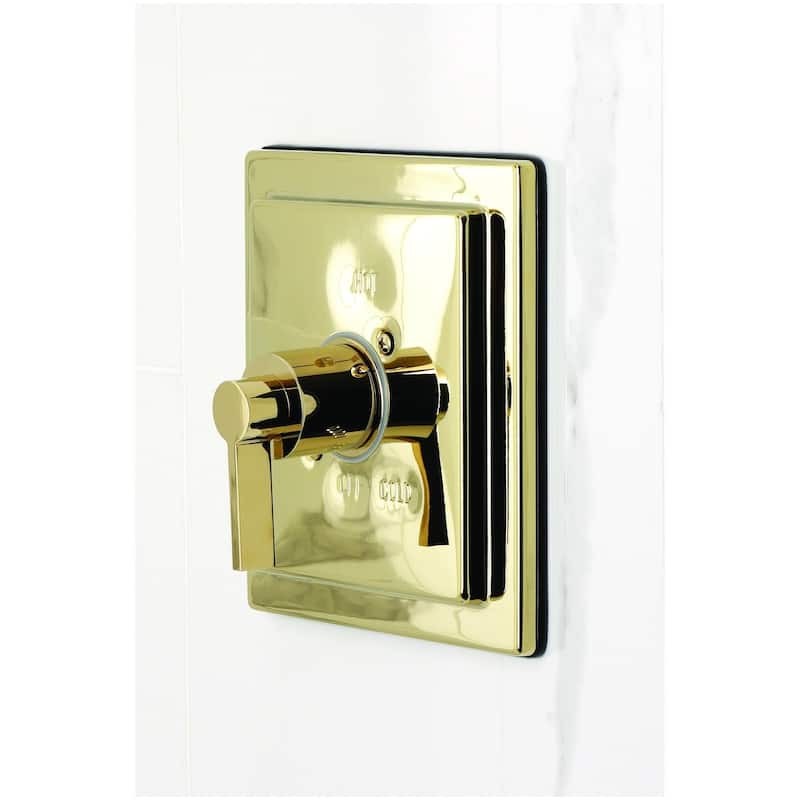 Kingston Brass KB589.NDL NuvoFusion Tub and Shower Trim Package with