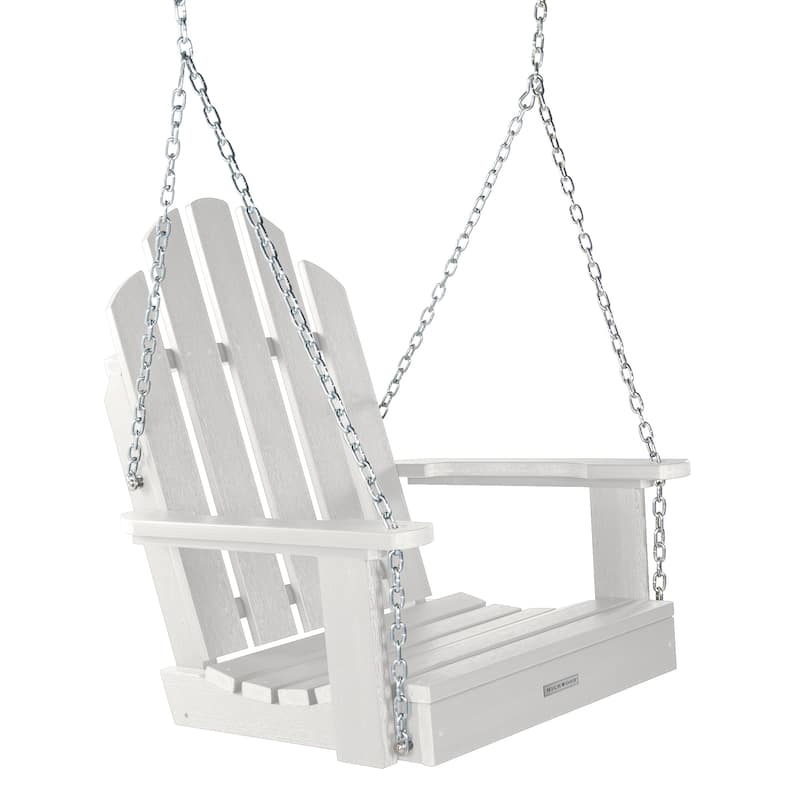 HIGHWOOD Classic Westport Single Seat Outdoor Swing - White