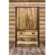 preview thumbnail 6 of 4, Homestead Collection Pine Armoire/Wardrobe, Stained & Lacquered