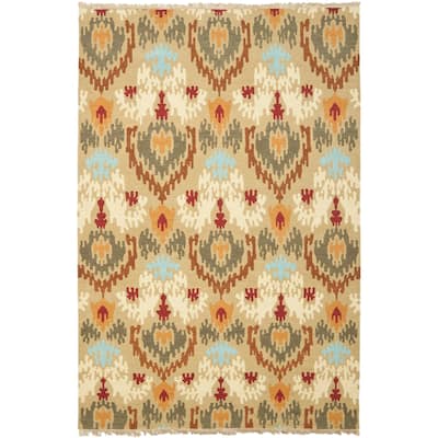 SAFAVIEH Couture Handmade Sumak Flatweave Pascaline Traditional Oriental Wool