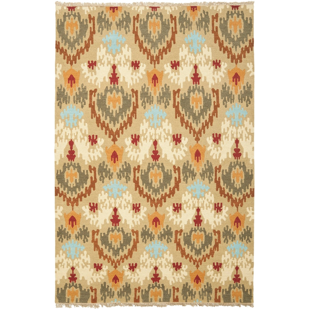 SAFAVIEH Couture Handmade Sumak Flatweave Pascaline Traditional Oriental Wool