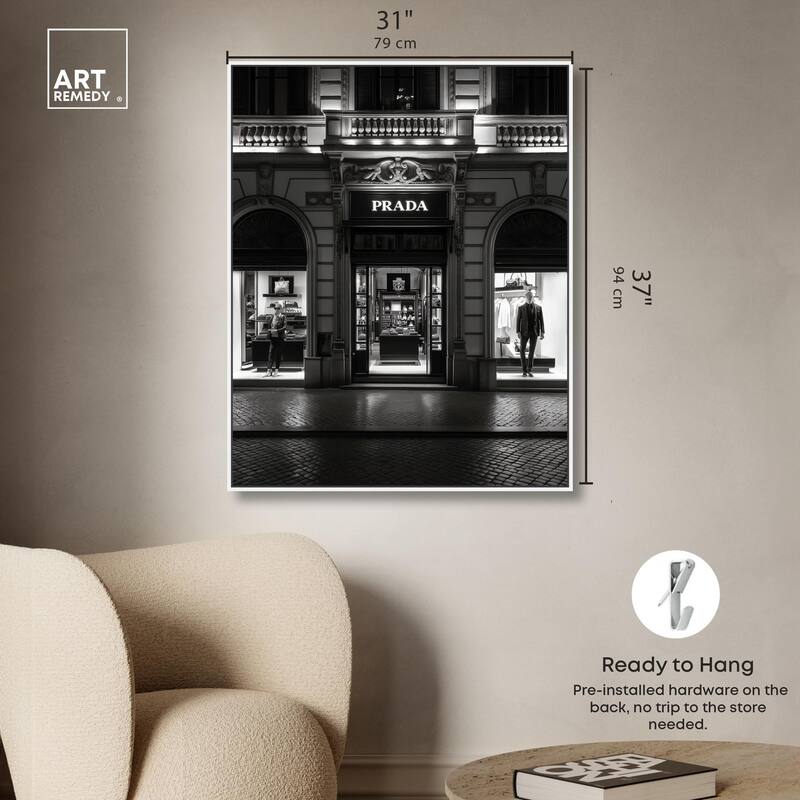Fashion Presence Canvas by Art Remedy