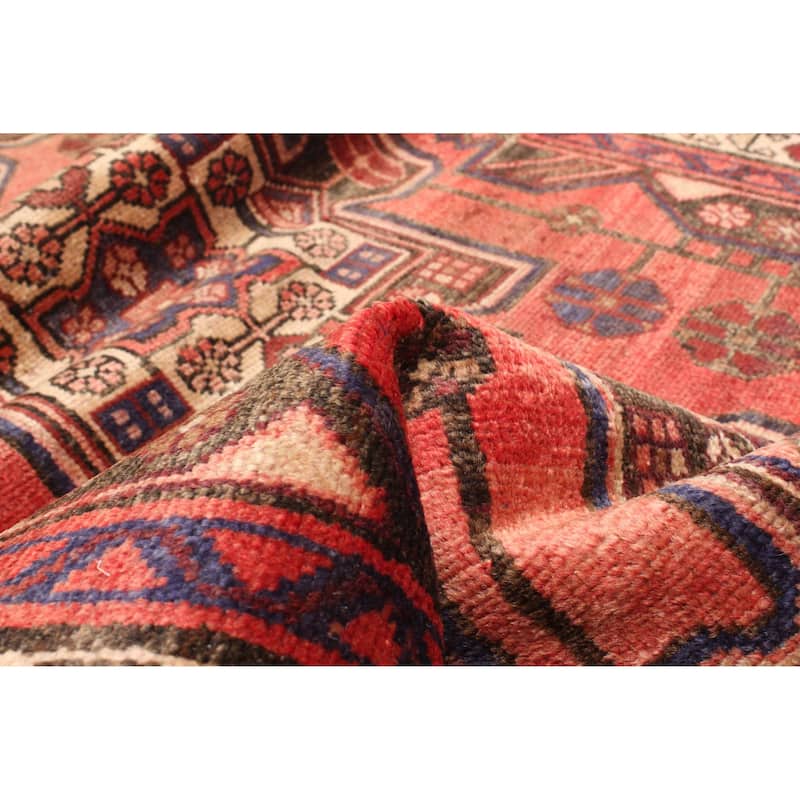 ECARPETGALLERY Hand-knotted Konya Anatolian Red Wool Rug - 3'1 x 9'7