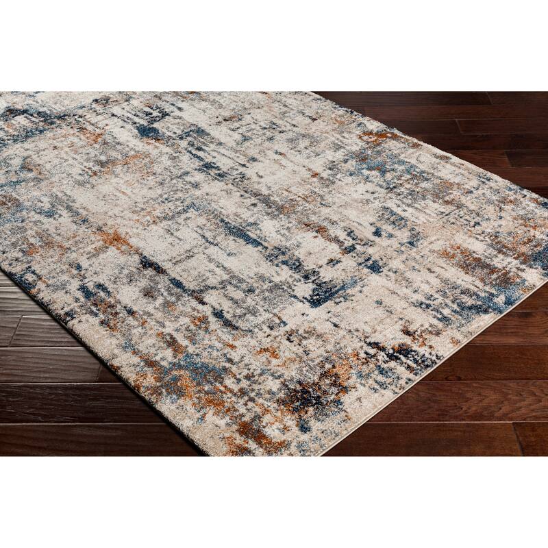 Livabliss Isha Modern Abstract Plush Area Rug