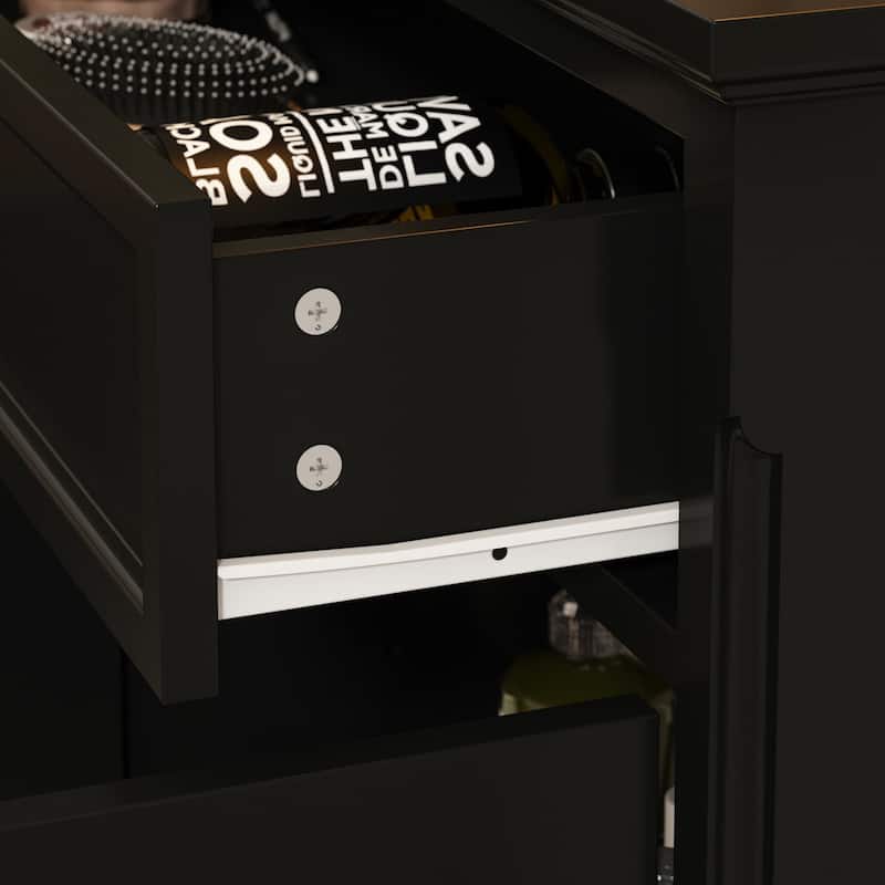 Bookcase Storage Cabinet Lacquered Buffet Sideboard Dresser