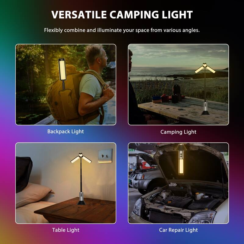 Camping Lantern Telescopic Camping Lantern Rechargeable Led